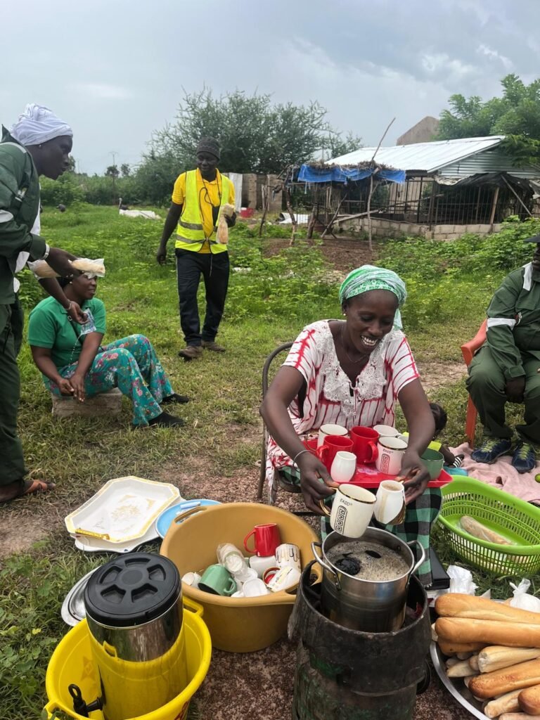 Reboisement à la ferme FARM (BaySaWaar), Minawara (Kaffrine, Sénégal)